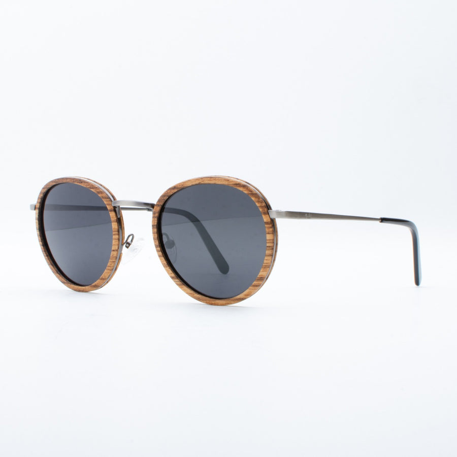 Wooden Sunglasses Anom Zebrawood Suki
