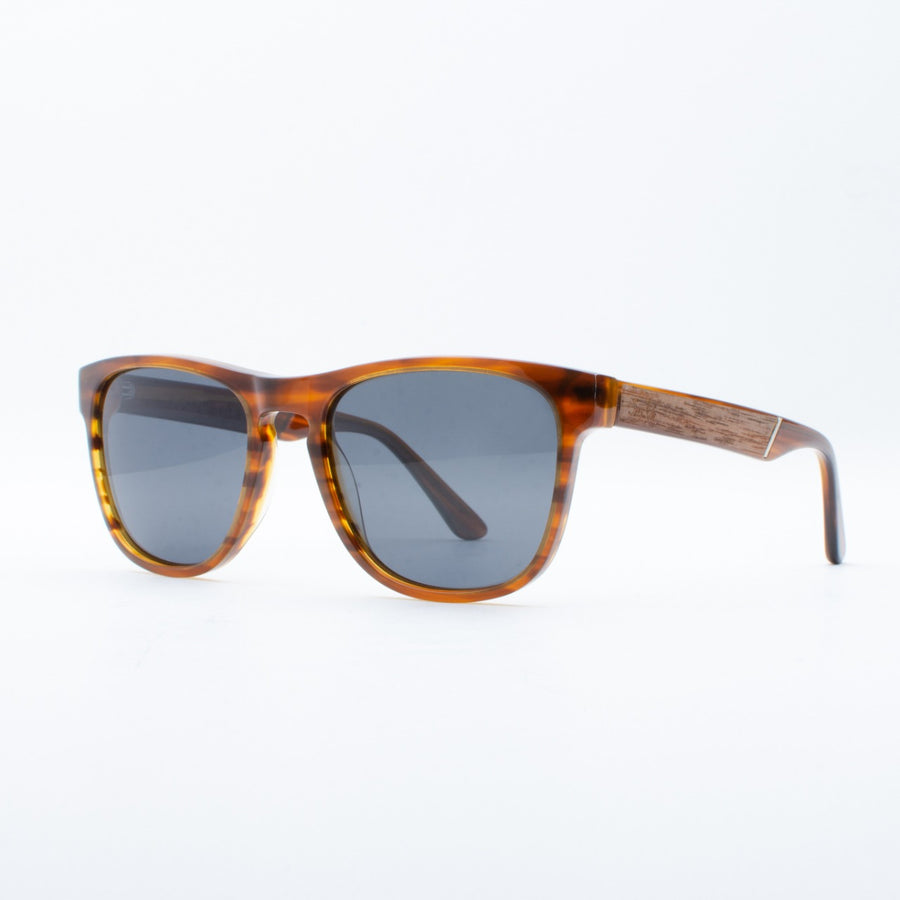 Wooden Sunglasses Agung Amber Suki