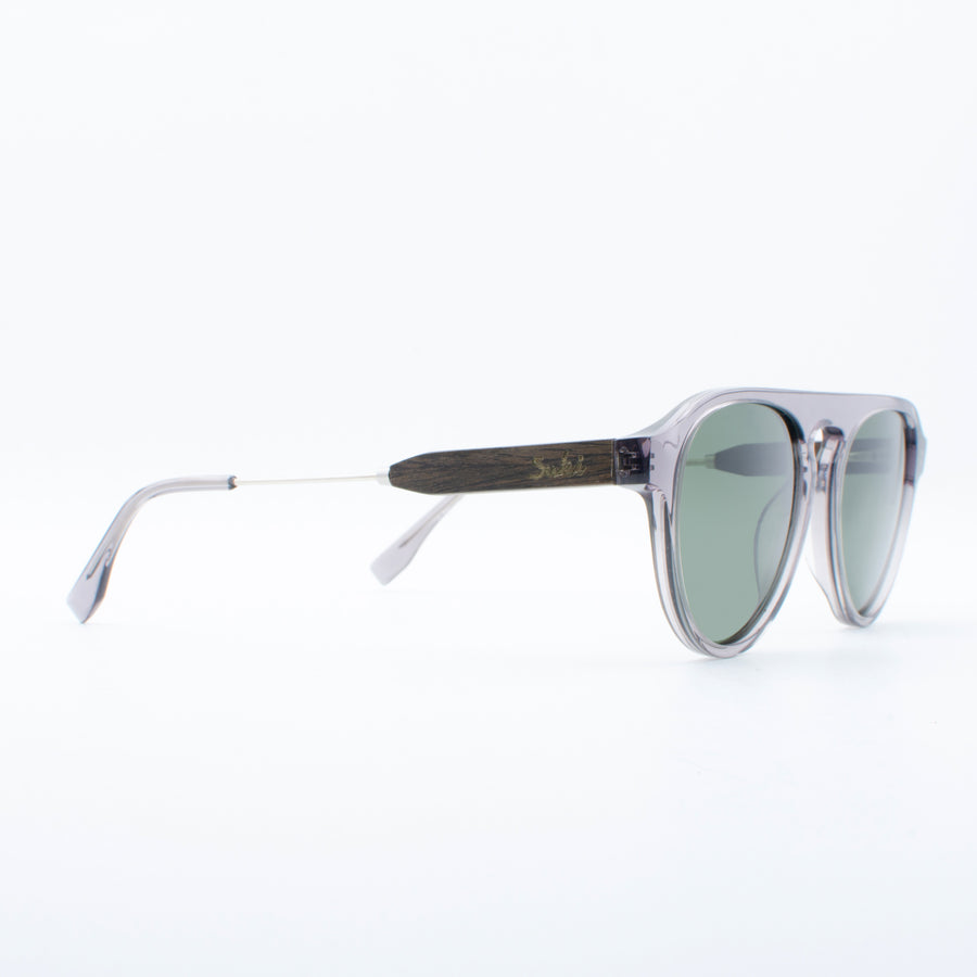 Wooden Sunglasses Amoli Grey Suki