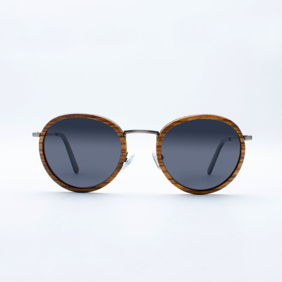 Wooden Sunglasses Anom Zebrawood Suki