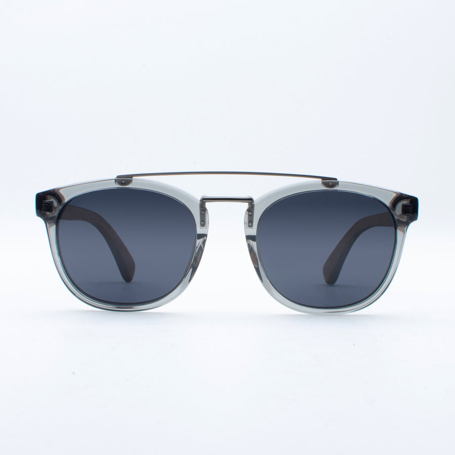 Wooden Sunglasses Gama Grey Suki