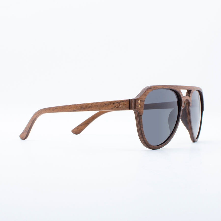 Wooden Sunglasses Kayoa Walnut Suki