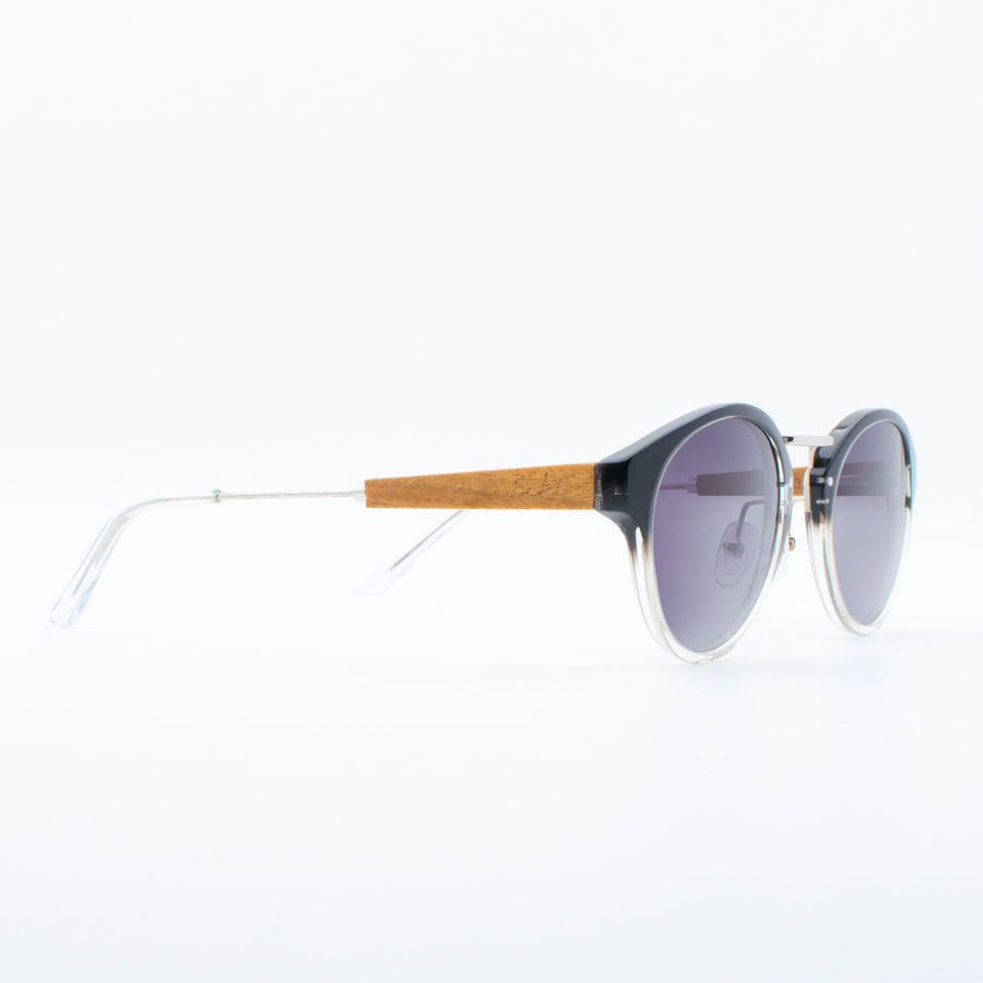 Wooden Sunglasses Kiran Black Suki