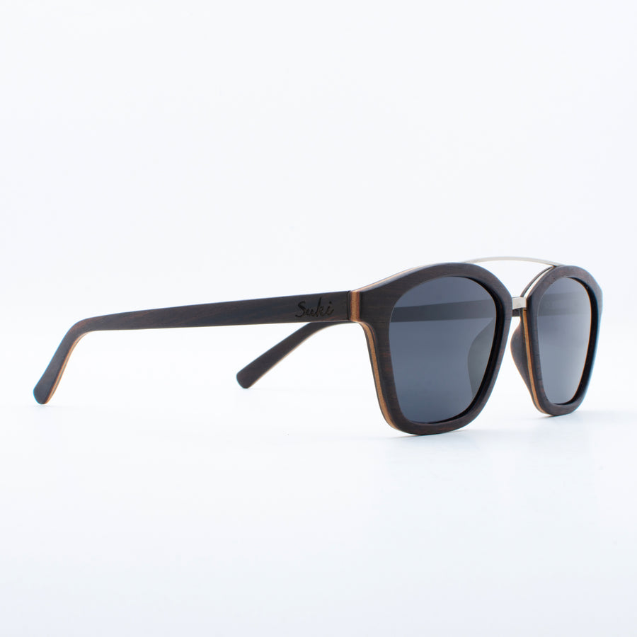 Wooden Sunglasses Komodo Ebony Suki