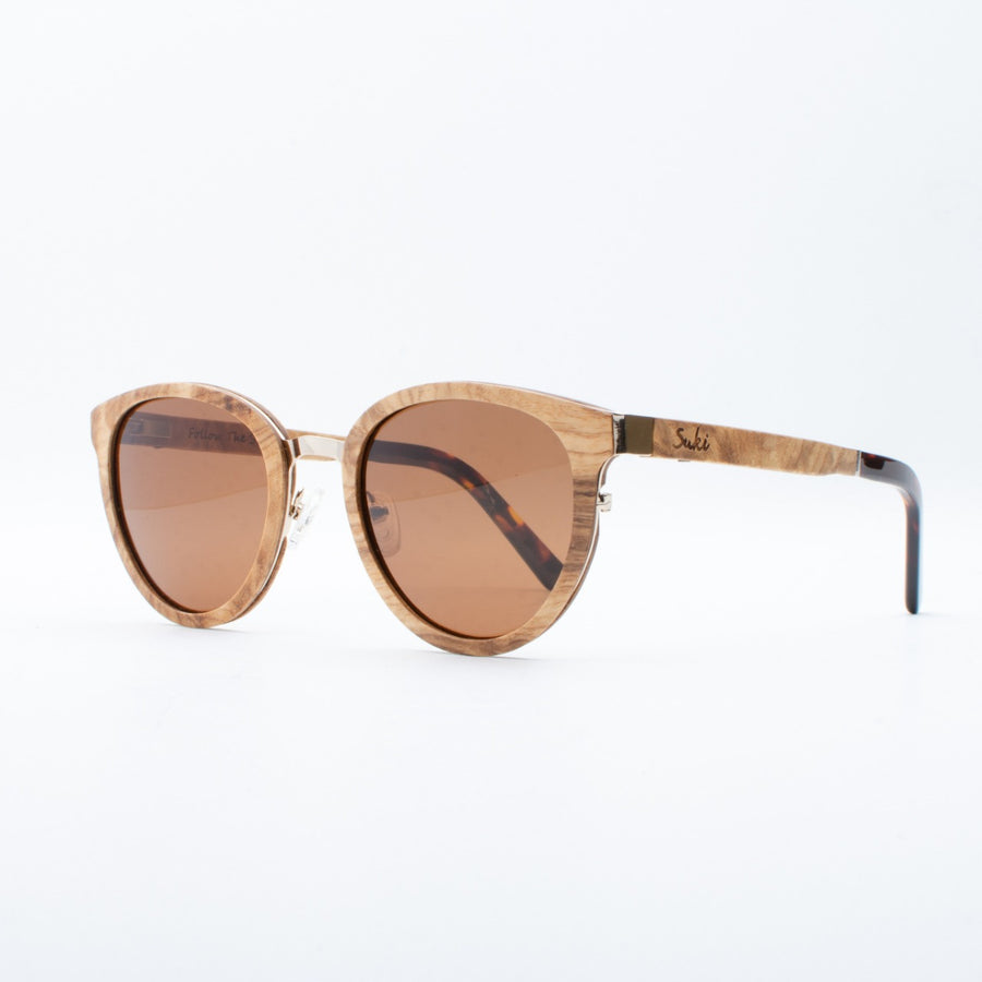 Wooden Sunglasses Morotai Maple Suki