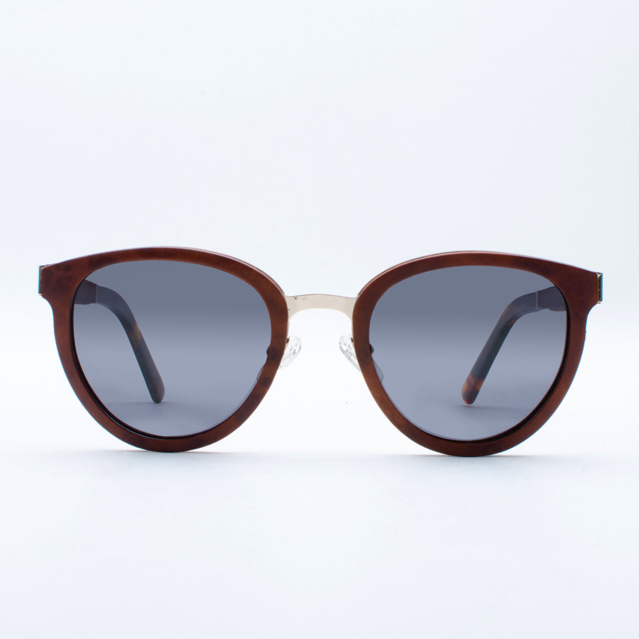 Wooden Sunglasses Morotai Red Buri Suki