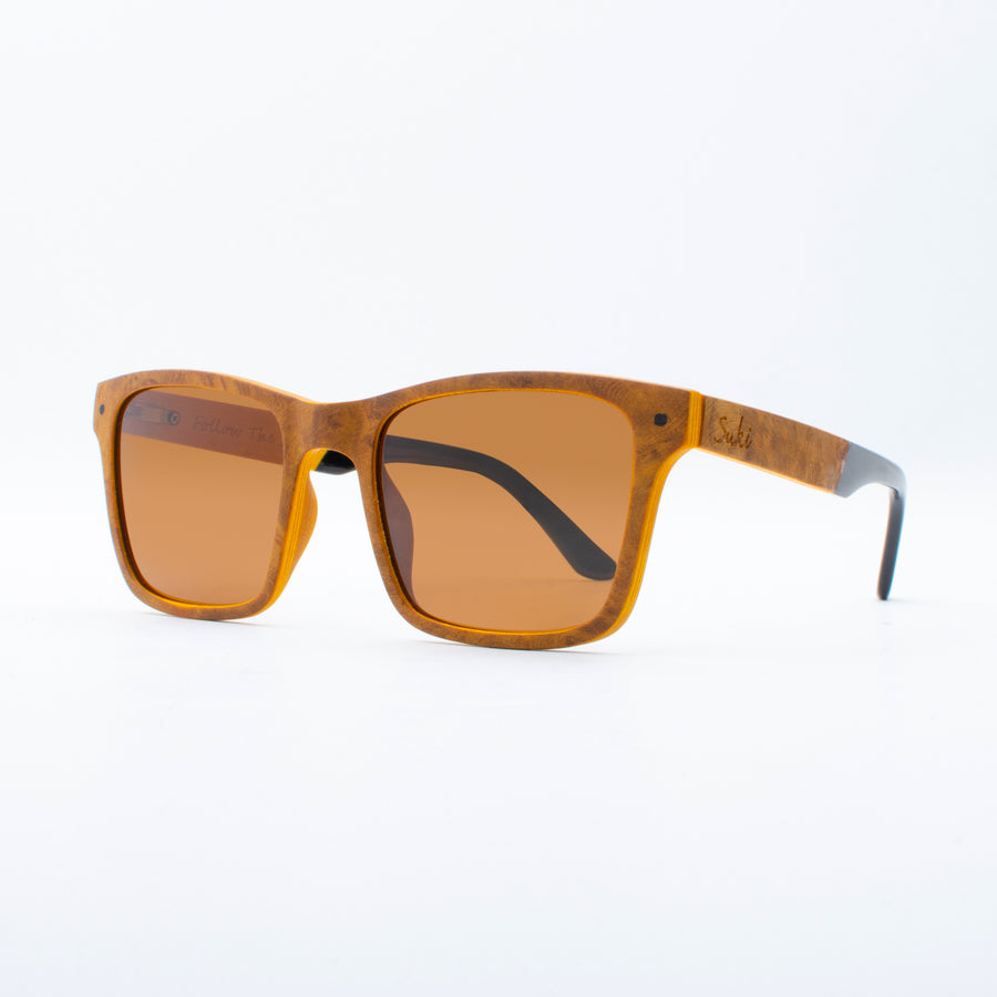 Wooden Sunglasses Muari Maple Suki