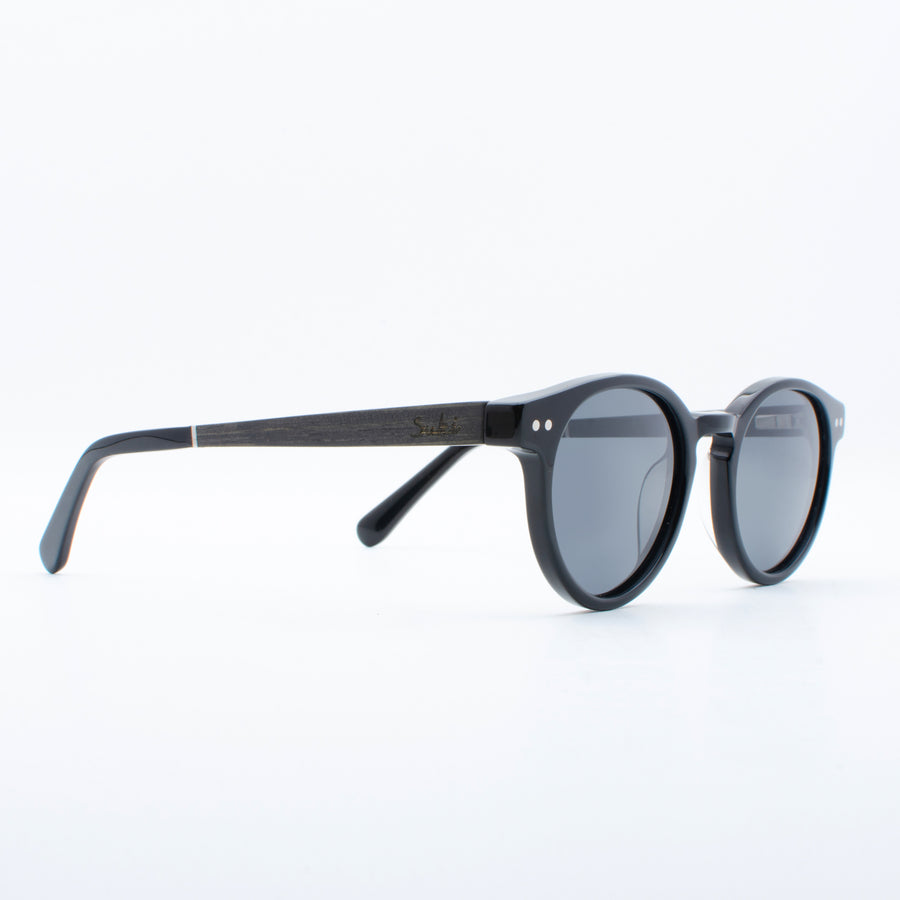 Wooden Sunglasses Padma Black Suki