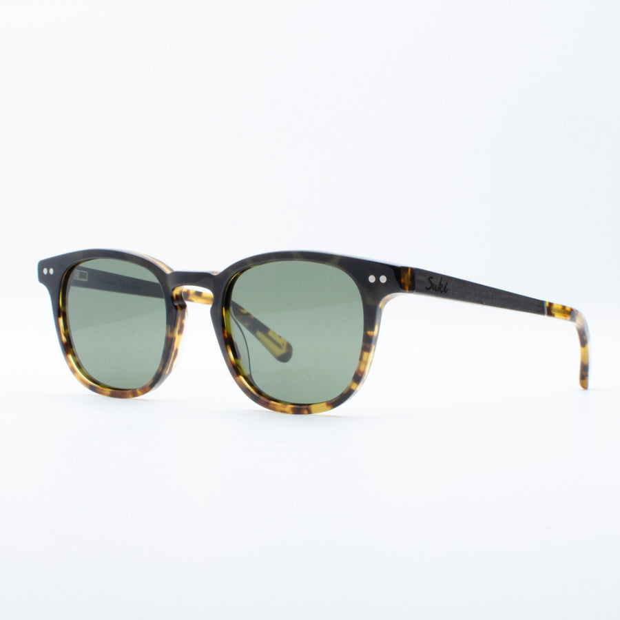 Wooden Sunglasses Putu Black Tortoise