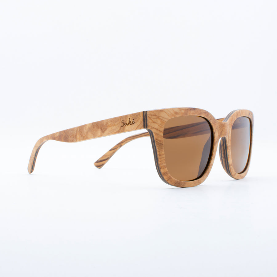 wooden sunglasses sentani maple suki