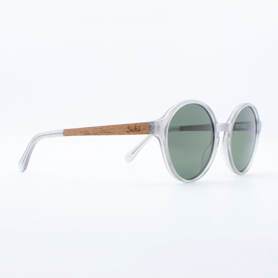 Wooden Sunglasses Talika Grey Suki