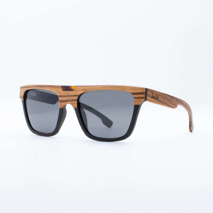 Wooden Sunglasses Tambora Zebrawood Suki