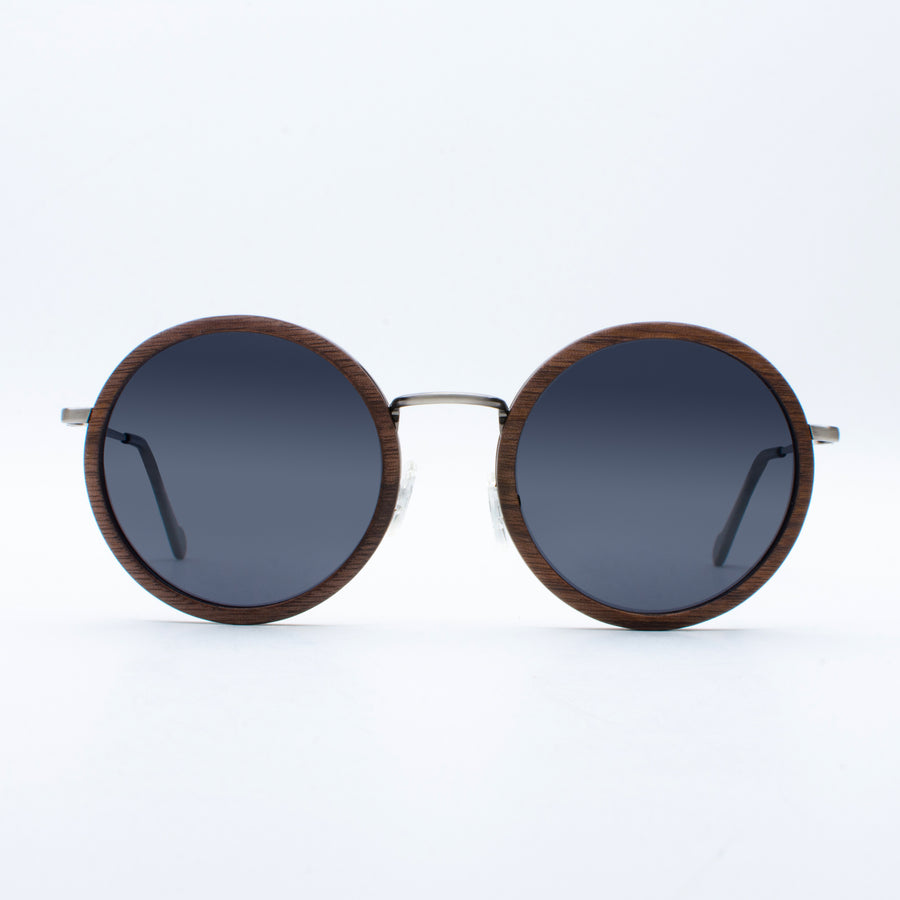 Wooden Sunglasses Toba Walnut Suki 