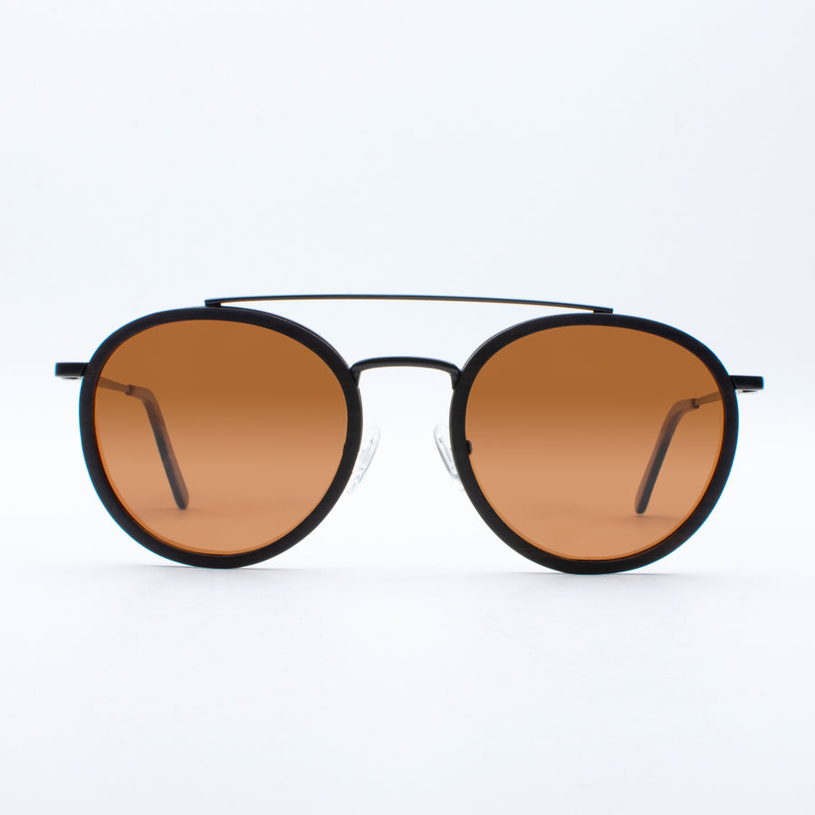 Wooden Sunglasses Yak Ebony Suki