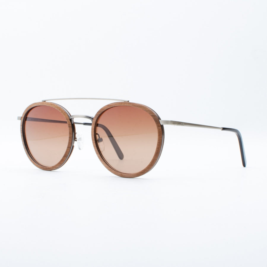 Wooden Sunglasses Yak Walnut Suki